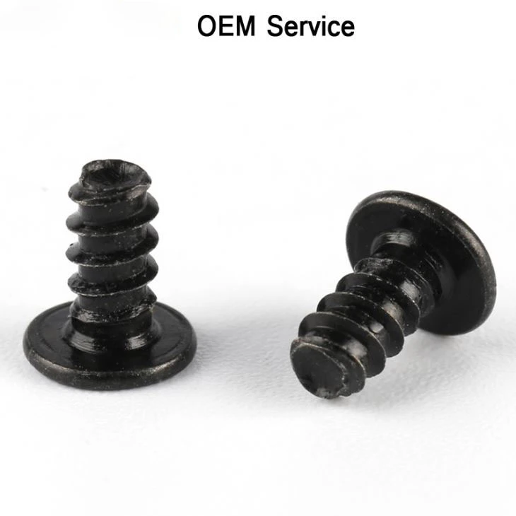 Black Flat Head Phillips Head Self Tapping-B Screw
