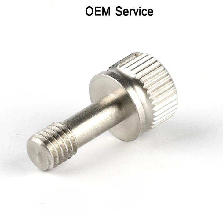 Knurled Slotted Thumb Screw