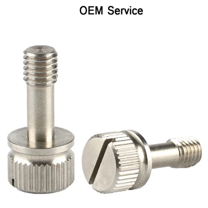 Knurled Slotted Thumb Screw